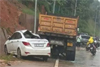 Uppinangady: Five injured, including child, as car crashes into parked tipper